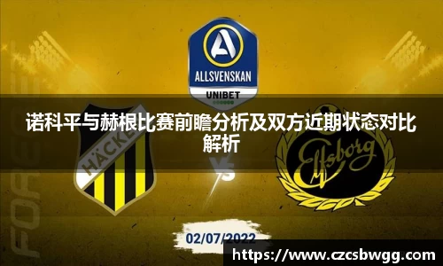 诺科平与赫根比赛前瞻分析及双方近期状态对比解析